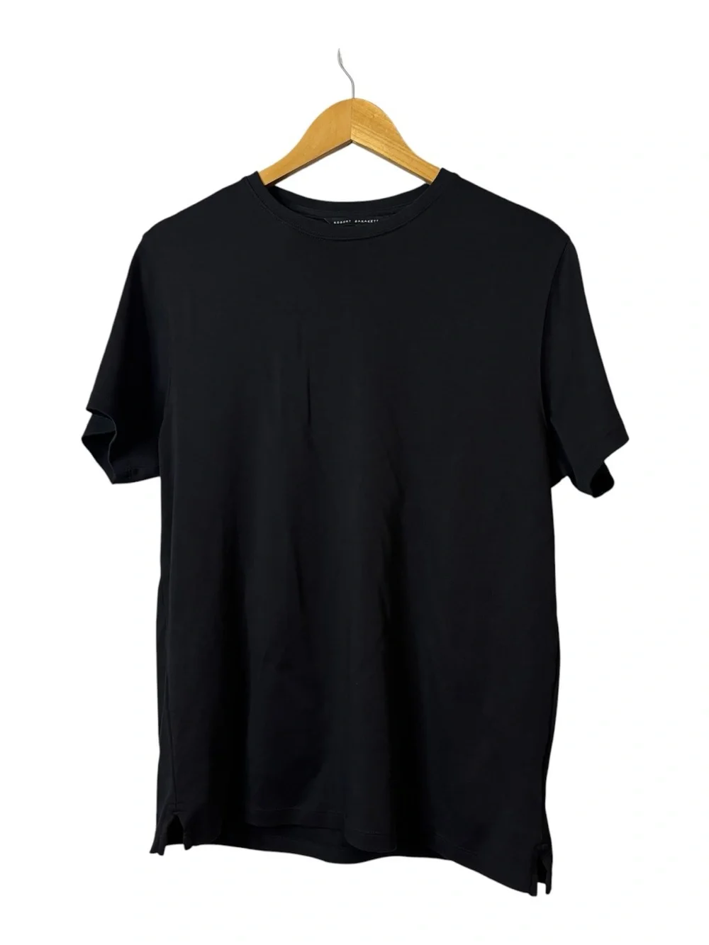 Robert Barakett T shirt black Pima cotton men’s size M.